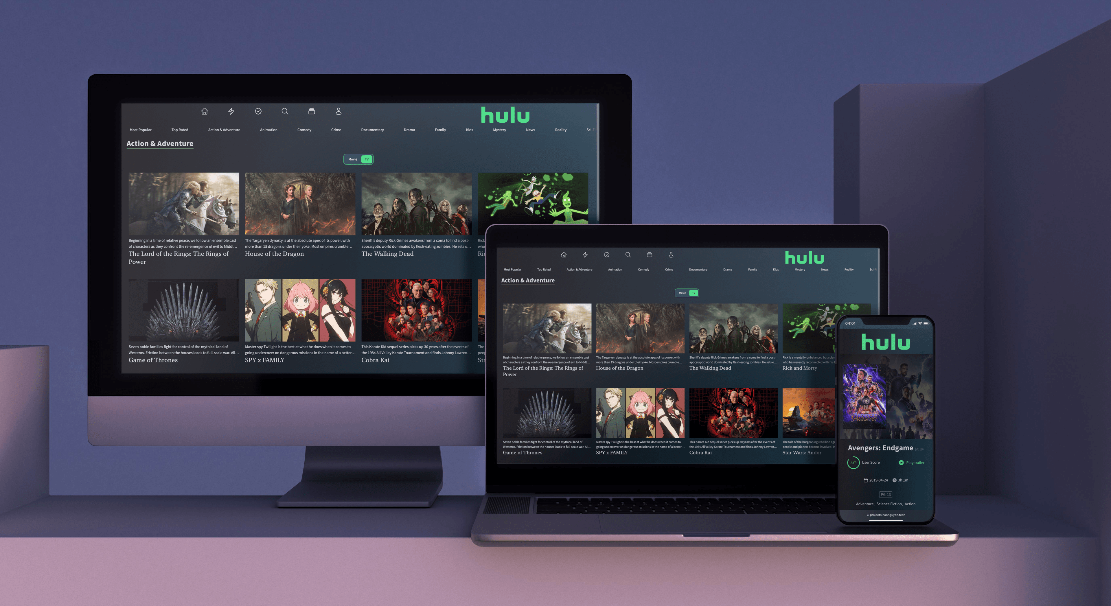 Hulu Clone